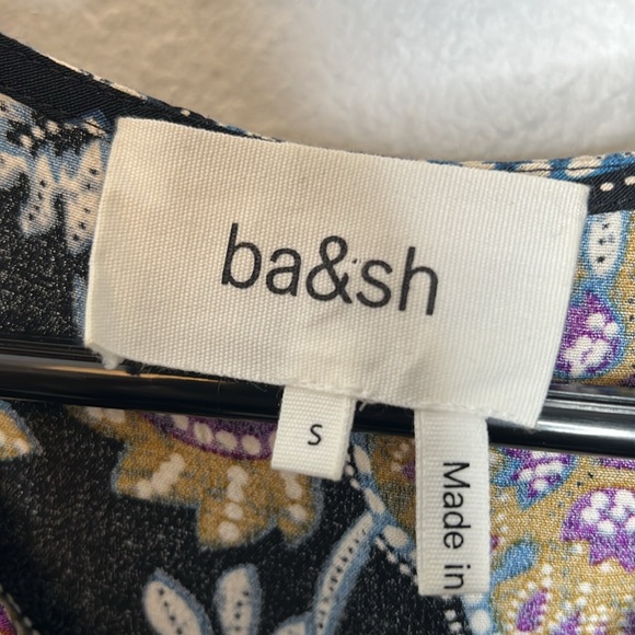 BA&SH- Volver gathered floral-print crepe mini dress - Picture 6 of 8